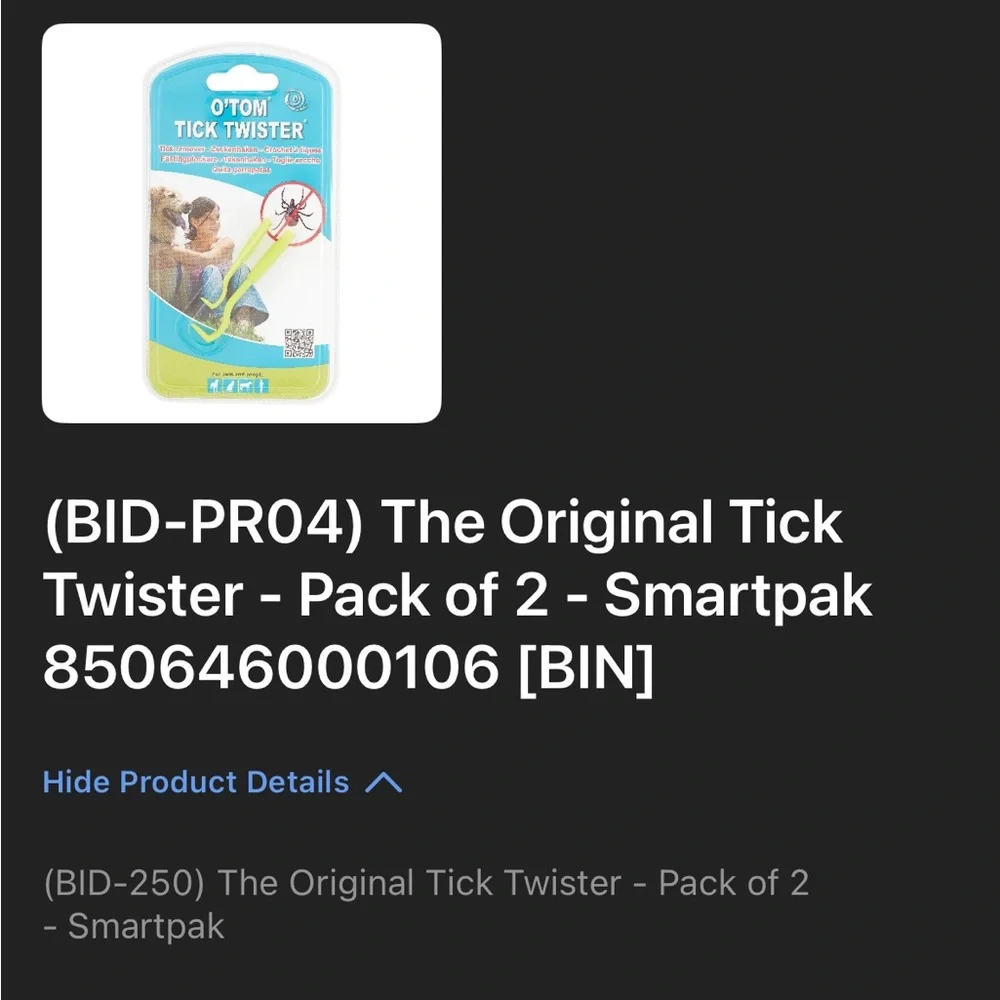 O'Tom Tick Twister Set
